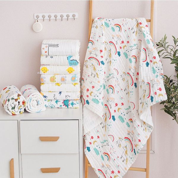 newborn six-layer printed gauze children's bath towel quilt pure cotton skin-friendly baby children's quilt bath towel
newborn six-layer printed gauze children's bath towel quilt pure cotton skin-friendly baby children's quilt bath towel