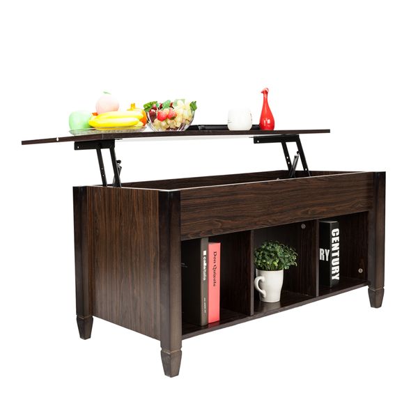 lift coffee table with storage space shelves living room moden furniture solid wood material brown
lift coffee table with storage space shelves living room moden furniture solid wood material brown