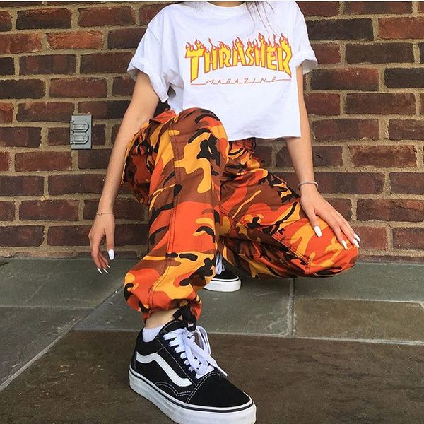 europe and america 2020 spring personality comfortable fashion street shooting camouflage pocket loose casual pants, Black;white
europe and america 2020 spring personality comfortable fashion street shooting camouflage pocket loose casual pants, Black;white
