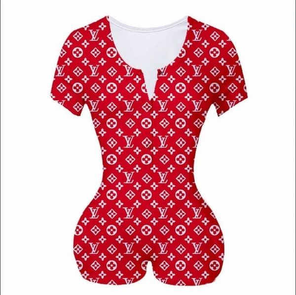 good women designer polyester jumpsuits rompers deep v neck printed short-sleeved button shorts tight playsuit pants, Black;white
good women designer polyester jumpsuits rompers deep v neck printed short-sleeved button shorts tight playsuit pants, Black;white