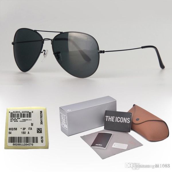 brand design sunglasses men women classic pilot sun glasses driving glasses metal frame uv400 mirror glass lenses with retail box and label, White;black
brand design sunglasses men women classic pilot sun glasses driving glasses metal frame uv400 mirror glass lenses with retail box and label, White;black