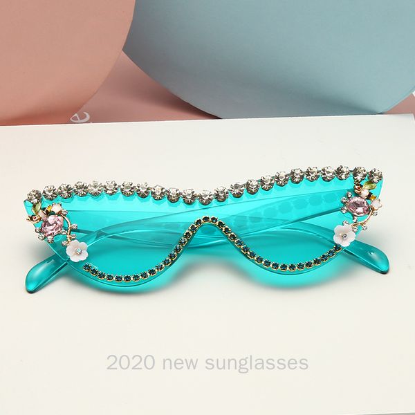2020 retro fashion oversized rimless green sunglasses women designer diamond frame sun glasses for female nx, White;black
2020 retro fashion oversized rimless green sunglasses women designer diamond frame sun glasses for female nx, White;black