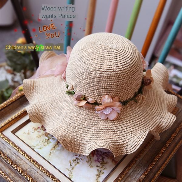 korean new wave garland straw tide straw baby tide hat children's parent-child sun hat, Blue;gray
korean new wave garland straw tide straw baby tide hat children's parent-child sun hat, Blue;gray
