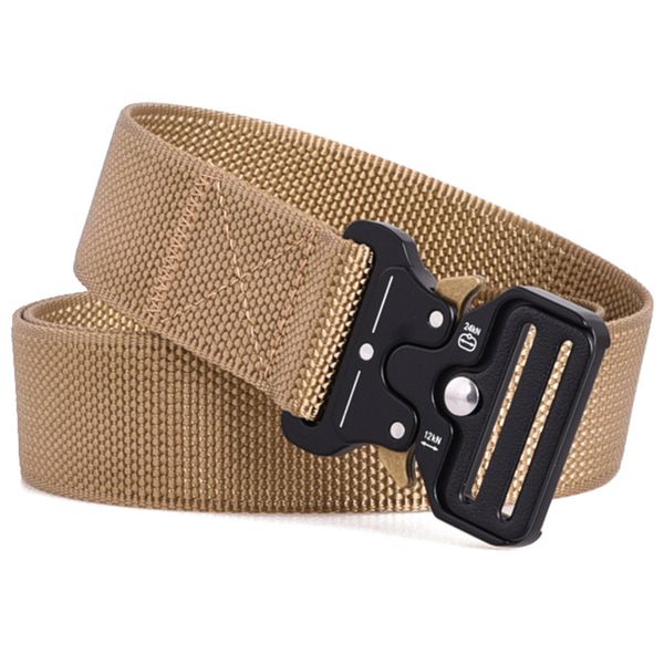 training nylon tactical belt men easy adjustable quick release belts 125cm/4 colors, Black;brown
training nylon tactical belt men easy adjustable quick release belts 125cm/4 colors, Black;brown