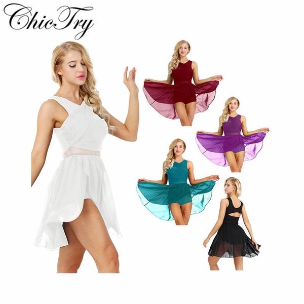 stage wear women adults girls ballet dancing dresses sleeveless cut out asymmetric chiffon stretchy dance gymnastics leotard dress, Black;red
stage wear women adults girls ballet dancing dresses sleeveless cut out asymmetric chiffon stretchy dance gymnastics leotard dress, Black;red