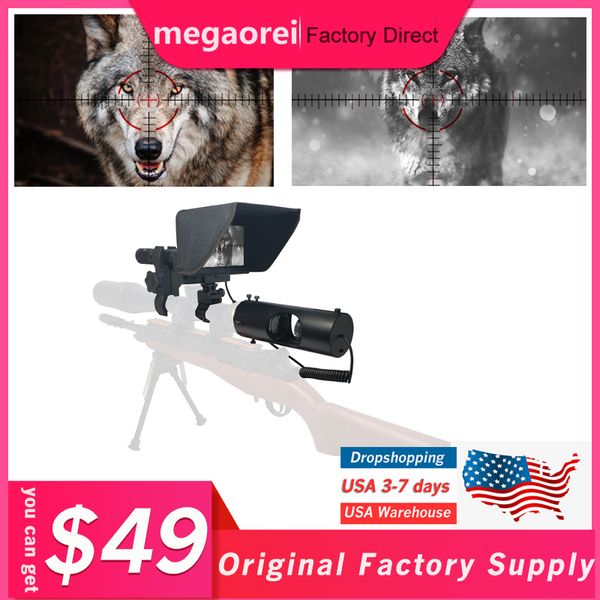 Megaorei Night Vision Scope Cameras Hunting Wildlife Trap Infrared Leds Ir Outdoor Waterproof Cameras 850nm Ir