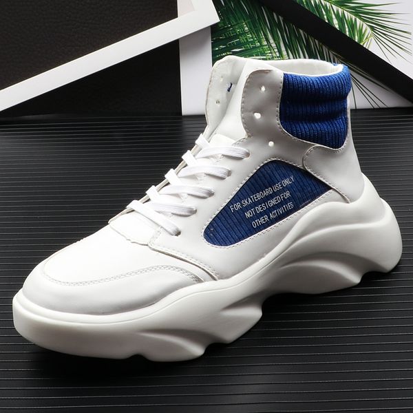 autumn winter boots for men thick sole sports shoes for male fashion mens trainers 8#20/10d50, Black
autumn winter boots for men thick sole sports shoes for male fashion mens trainers 8#20/10d50, Black
