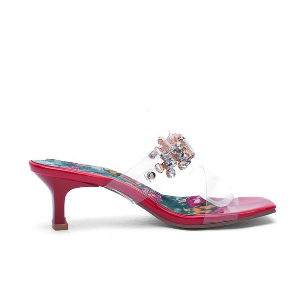women's sandals summer crystal peep toe high heels shoes transparent rivets beach slippers pumps women shoes, Black
women's sandals summer crystal peep toe high heels shoes transparent rivets beach slippers pumps women shoes, Black
