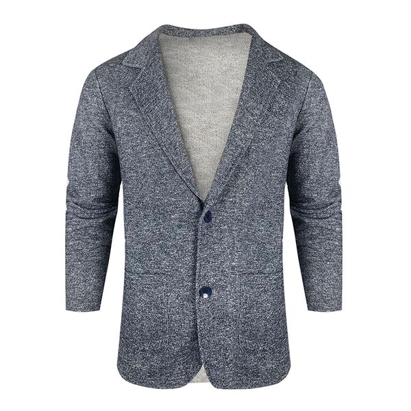 men's suits & blazers mens blazer slim fit casual knitted wear melange black and blue clothing young style, White;black
men's suits & blazers mens blazer slim fit casual knitted wear melange black and blue clothing young style, White;black