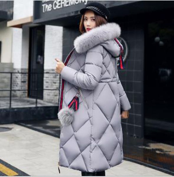 wholesale fashion big fur winter coat thickened parka women stitching slim long winter coat down cotton ladies down parka down jacket, Black
wholesale fashion big fur winter coat thickened parka women stitching slim long winter coat down cotton ladies down parka down jacket, Black
