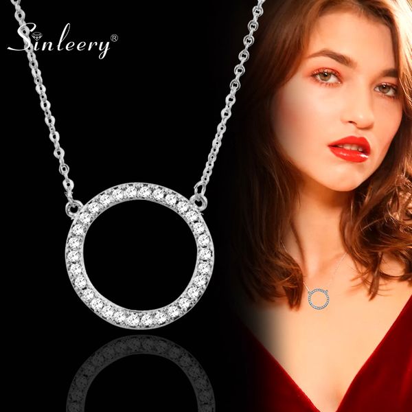 sinleery shiny paved tiny crysral circle round choker necklaces pendant silver color chain jewelry for women xl089 ssb
sinleery shiny paved tiny crysral circle round choker necklaces pendant silver color chain jewelry for women xl089 ssb