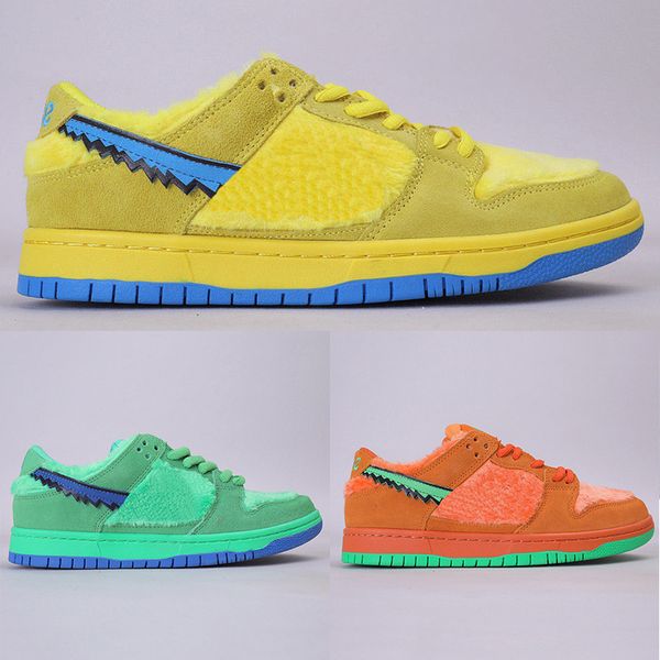 2020 grateful dead x sb dunk low three bear pack running shoes men women yellow green orange dunks skateboard sneakers sport trainers 36-45, White;red
2020 grateful dead x sb dunk low three bear pack running shoes men women yellow green orange dunks skateboard sneakers sport trainers 36-45, White;red