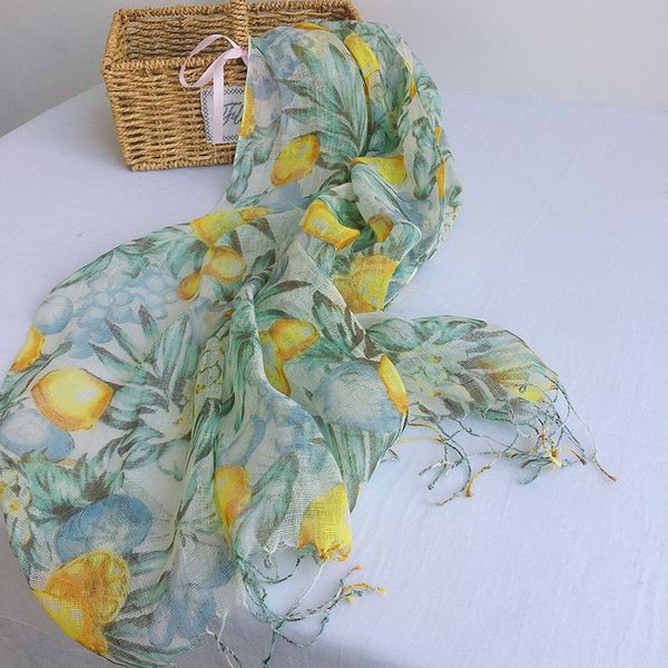 fruit scarf fruit scarf, Blue;gray 
fruit scarf fruit scarf, Blue;gray