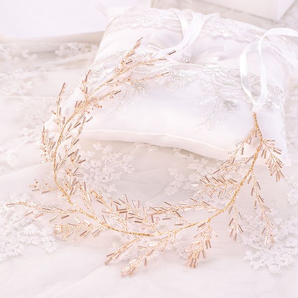 bead headband gold vine hairband tiara wedding hair jewelry headbands for bride accessroies ornaments mx200727, White;golden
bead headband gold vine hairband tiara wedding hair jewelry headbands for bride accessroies ornaments mx200727, White;golden