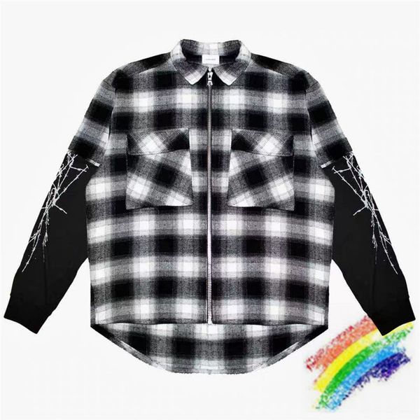 thick flannel shirt men women 1 high-quality fashion casual streetwear tees shirts, White;black
thick flannel shirt men women 1 high-quality fashion casual streetwear tees shirts, White;black