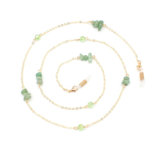 elegant chic irrgular stone beads charm sunglasses lanyard strap necklace metal eyeglass glasses chain cord for reading glasses
elegant chic irrgular stone beads charm sunglasses lanyard strap necklace metal eyeglass glasses chain cord for reading glasses