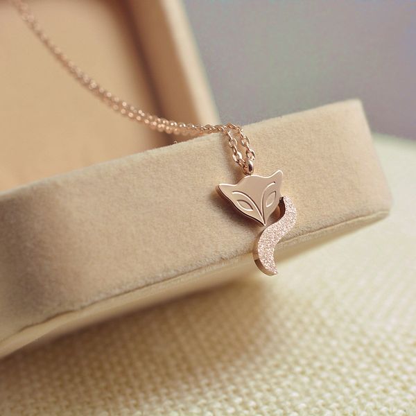 yunruo gold silver plated frosted surface fairy necklace titanium steel jewelry woman birthday gift never fade
yunruo gold silver plated frosted surface fairy necklace titanium steel jewelry woman birthday gift never fade