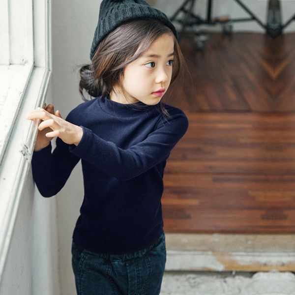 boys girls 2019 autumn new coat korean style medium and large children long sleeve medium and high collar base shirt, Blue
boys girls 2019 autumn new coat korean style medium and large children long sleeve medium and high collar base shirt, Blue