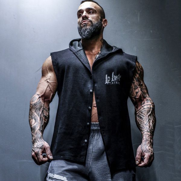 muscle fitness brothers summer men спорт повседневный аппарат упражнение с капюшоном кнопка рукавов жилет, Black;blue
muscle fitness brothers summer men спорт повседневный аппарат упражнение с капюшоном кнопка рукавов жилет, Black;blue