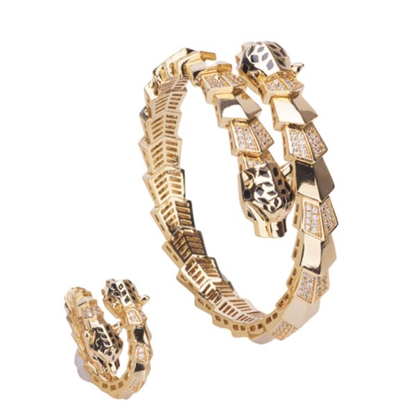 cubic zircon leopard animal bridal bangle jewelry europe design copper charm bracelet women's spring bracelet ring for men women, Black
cubic zircon leopard animal bridal bangle jewelry europe design copper charm bracelet women's spring bracelet ring for men women, Black