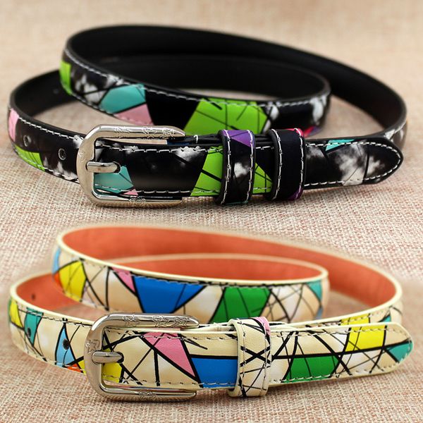 fashion lady accessories belt dress skirt jeans wild candy color colorful graffiti pattern belt, Black;brown
fashion lady accessories belt dress skirt jeans wild candy color colorful graffiti pattern belt, Black;brown