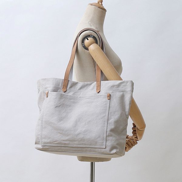 literary retro leather with canvas bag, men's shoulder bag, japanese diagonal tote female lapbag
literary retro leather with canvas bag, men's shoulder bag, japanese diagonal tote female lapbag