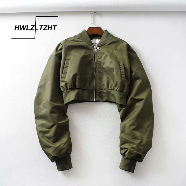 hwlzltzht 2020 autumn short women baseball jackets loose coats women zipper casual basic jacket bomber coat female outwear cx200725, Black;brown
hwlzltzht 2020 autumn short women baseball jackets loose coats women zipper casual basic jacket bomber coat female outwear cx200725, Black;brown