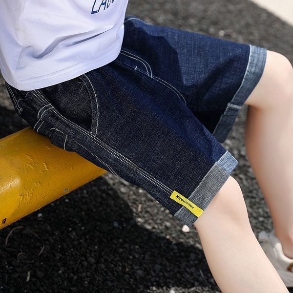 mz5ec boys' denim shorts thin panty shorts panty clothing children's middle pants 2020 new breeches medium and large children', Blue
mz5ec boys' denim shorts thin panty shorts panty clothing children's middle pants 2020 new breeches medium and large children', Blue