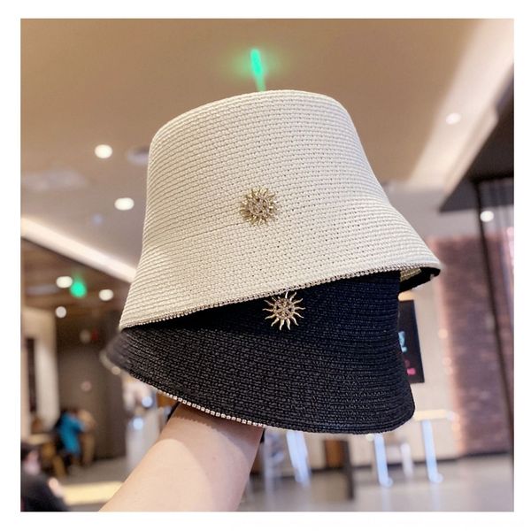 female summer diamond straw korean style high cold net red elegant diamond bucket hat face-covering fisherman sun-proof straw hat, Blue;gray
female summer diamond straw korean style high cold net red elegant diamond bucket hat face-covering fisherman sun-proof straw hat, Blue;gray