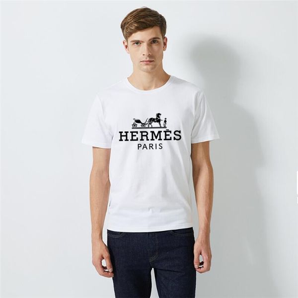 wholesale french carriage luxury mens designer brand t shirts her2mes o neck summer men women high street mens polo shirt casual shirt, White;black
wholesale french carriage luxury mens designer brand t shirts her2mes o neck summer men women high street mens polo shirt casual shirt, White;black