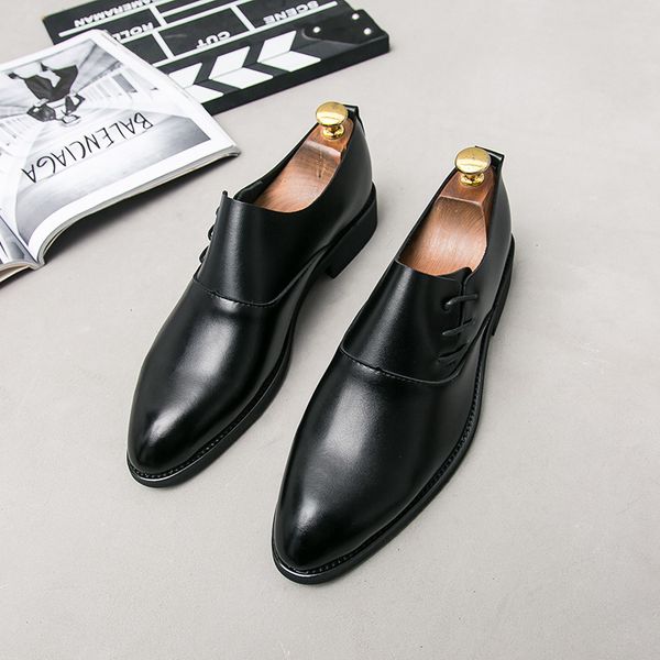new fashion leather shoes black anti slip casual shoes comfortable formal business oxfords classic dress oxfords
new fashion leather shoes black anti slip casual shoes comfortable formal business oxfords classic dress oxfords