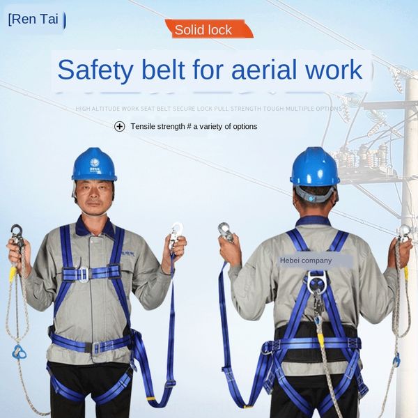 national standard full-body electrical national whole body safety belt five-point outdoor safety belt for aerial work
national standard full-body electrical national whole body safety belt five-point outdoor safety belt for aerial work