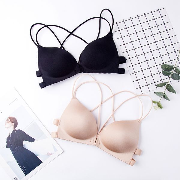 bras linbaiway women underwear push up gilrs bralette seamless wire lingerie brassiere female sports vest bra, Red;black
bras linbaiway women underwear push up gilrs bralette seamless wire lingerie brassiere female sports vest bra, Red;black