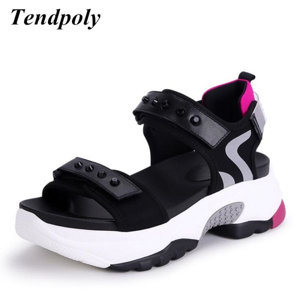 the new casual women's sandals summer fashion trend sports women singles shoes comfortable the thick-soled beach shoes, Black
the new casual women's sandals summer fashion trend sports women singles shoes comfortable the thick-soled beach shoes, Black