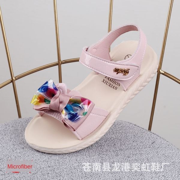 jc3p7 super fiber 2019 new polyurethane soft bottom girl sandals princess sandals shoes medium and large children's anti-skid children, Black;red
jc3p7 super fiber 2019 new polyurethane soft bottom girl sandals princess sandals shoes medium and large children's anti-skid children, Black;red