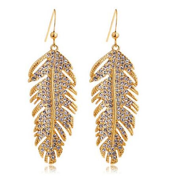 2020 silver gold 18k gold plated white gold austrian crystals feathers love dangle earrings for women wedding jewelry fashion earrings
2020 silver gold 18k gold plated white gold austrian crystals feathers love dangle earrings for women wedding jewelry fashion earrings