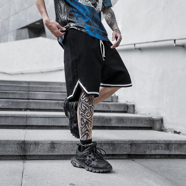 summer high street crotch drawstring loose solid five-point pants oversize casual hip hop summer cargo shorts mens, White;black
summer high street crotch drawstring loose solid five-point pants oversize casual hip hop summer cargo shorts mens, White;black