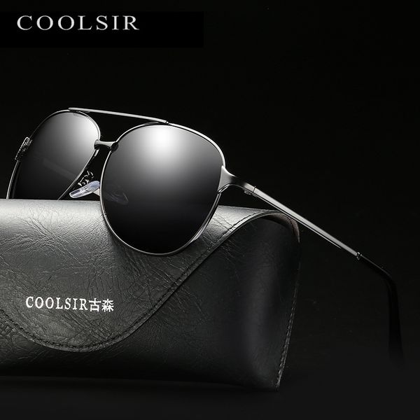 coolsir brand men vintage polarized sunglasses 8009 classic brand sun glassess anti-glare driving eyewear for men/women, White;black
coolsir brand men vintage polarized sunglasses 8009 classic brand sun glassess anti-glare driving eyewear for men/women, White;black