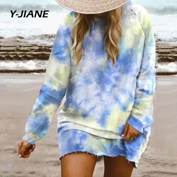 woman casual dress long sleeve loose autumn dress 2020 loose beach holiday tie-dye print long spring female vestidos#g3, Black;gray
woman casual dress long sleeve loose autumn dress 2020 loose beach holiday tie-dye print long spring female vestidos#g3, Black;gray