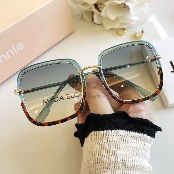 women square blue leopard sunglasses color frame trend glasses oversized sun glasses for female men oculos uv400, White;black
women square blue leopard sunglasses color frame trend glasses oversized sun glasses for female men oculos uv400, White;black
