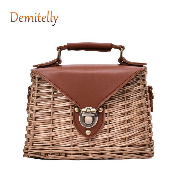 straw hand-woven women's handbag rattan small square crossbody bag summer new beach shoulder bag fashion knitting box tote
straw hand-woven women's handbag rattan small square crossbody bag summer new beach shoulder bag fashion knitting box tote