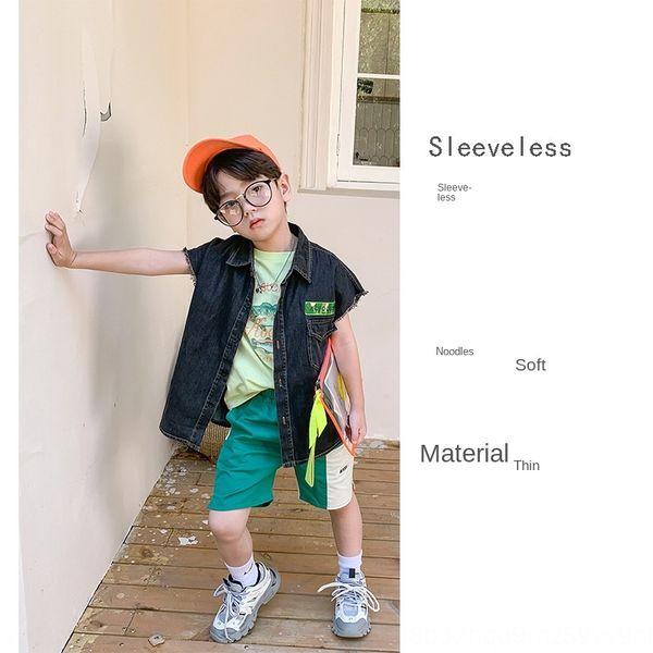 wear 2020 new vest children's clothing korean fashion boys and girls cat andprinted denim vest children's wear, Camo
wear 2020 new vest children's clothing korean fashion boys and girls cat andprinted denim vest children's wear, Camo
