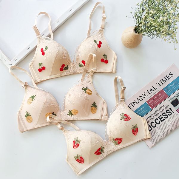 bras push up lingerie fashion for women seamless bra bralette wire brassiere fruit color underwear intimates, Red;black
bras push up lingerie fashion for women seamless bra bralette wire brassiere fruit color underwear intimates, Red;black