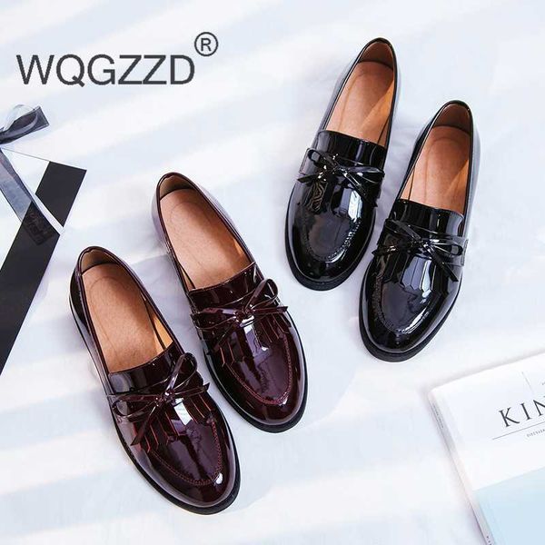chaussures femme новая весна oxford обувь женская обувь натуральная кожа классические случайные квартиры женщин оксфорд mujer, Black
chaussures femme новая весна oxford обувь женская обувь натуральная кожа классические случайные квартиры женщин оксфорд mujer, Black