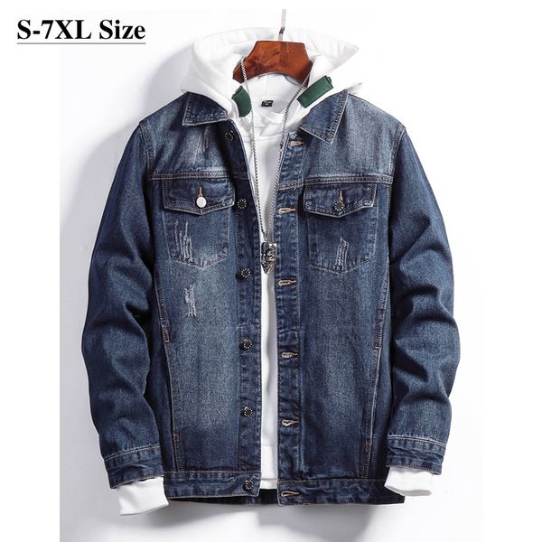 плюс размер 5xl 6xl 7xl mens вскользь джинсовая куртка 98% хлопок осень зима высокое качество мужской пальто марка одежды черный синий, Black;brown
плюс размер 5xl 6xl 7xl mens вскользь джинсовая куртка 98% хлопок осень зима высокое качество мужской пальто марка одежды черный синий, Black;brown
