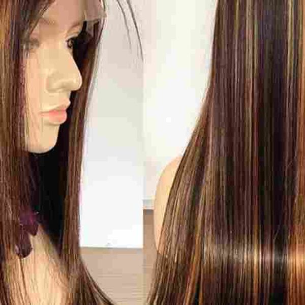 highlight wig ombre lace front wig maxine hair brown blonde 150% lace frontal straight lace front human hair wigs, Black
highlight wig ombre lace front wig maxine hair brown blonde 150% lace frontal straight lace front human hair wigs, Black