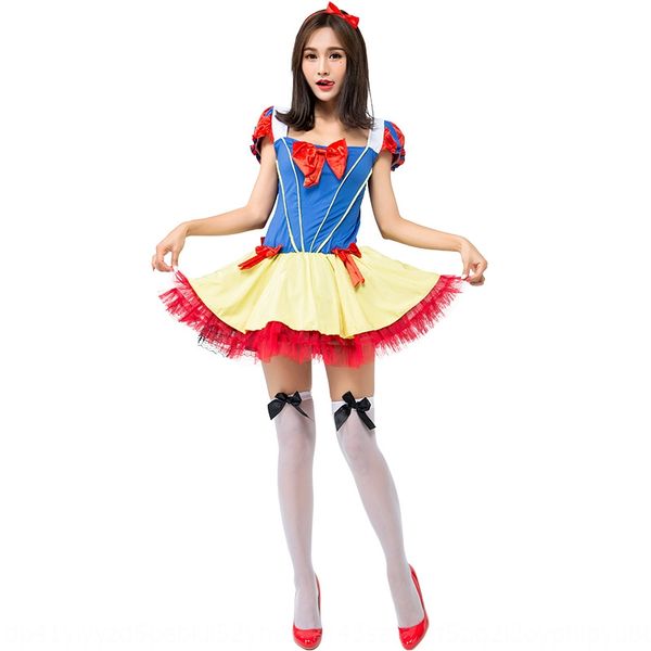 japanese lotte uniform red and blue princess short skirt fairy skirt clothing clothing tale performance costume halloween costume, Black;white 
japanese lotte uniform red and blue princess short skirt fairy skirt clothing clothing tale performance costume halloween costume, Black;white