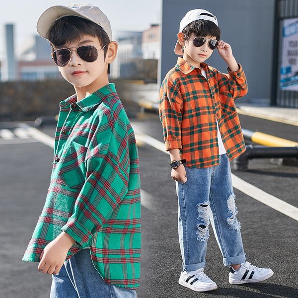 ofpnd men's clothing plaid children's clothing long sleeve 2020 new medium and large children's casual shirt boys' base, White;black
ofpnd men's clothing plaid children's clothing long sleeve 2020 new medium and large children's casual shirt boys' base, White;black