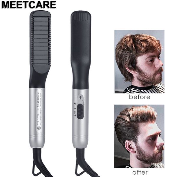 men hair straightening comb brush private label electric hair brush straightener beard anti-scald portable straightener for man, Silver
men hair straightening comb brush private label electric hair brush straightener beard anti-scald portable straightener for man, Silver