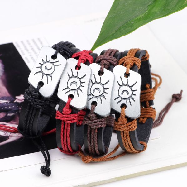 yiwu small commodity market alloy sunflower cowhide bracelet woven leather bracelet, Golden;silver
yiwu small commodity market alloy sunflower cowhide bracelet woven leather bracelet, Golden;silver